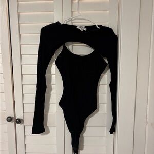 Princess Polly Black Bodysuit